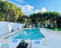 Tüm Ev/Apart Daire Tropical Oasis House Private Pool Family Yard (Wilton Manors, ABD)