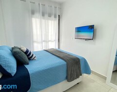 Tüm Ev/Apart Daire Tulum Bertioga - Belo Apartamento Com Vista Para O Mar (Bertioga, Brezilya)