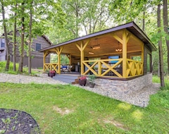 Entire House / Apartment New! Custom-built Clarklake Cabin 1/2 Mi To Lake! (Clarklake, USA)