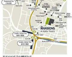 Hotel The Mansions at Azabu Towers (Tokyo, Japan)