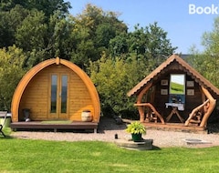 Cijela kuća/apartman River View Log Cabin Pod - 5 Star Glamping Experience (Muff, Irska)