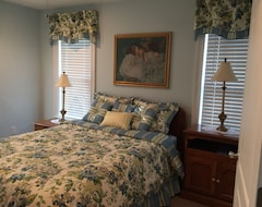 Hele huset/lejligheden Fully Furnished Upstairs ,3 Bedroom, 2 Bath, Equipped Kitchen, Private Pier. (Lake Waccamaw, USA)