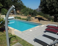 Tüm Ev/Apart Daire Panoramic View 3 Bedroom 2sdb Private Pool & Petanque, Air Conditioning, Wifi (Lavatoggio, Fransa)