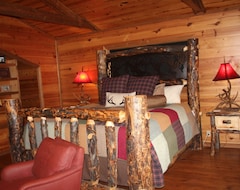 Casa/apartamento entero Relaxing Private Cabin On 160 Acres For Families, Couples, Retreats (Hulbert, EE. UU.)