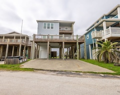 Hele huset/lejligheden Vent N Hav - Ocean View Og Valgfri Golf Cart Udlejning! (Crystal Beach, USA)