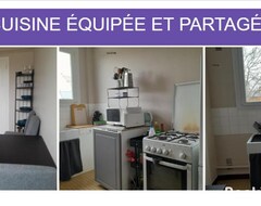 Casa/apartamento entero Chambre spacieuse-TV-metro Clemenceau-dans Appart en Colocation (Rennes, Francia)