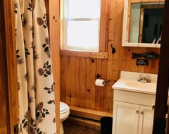 Entire House / Apartment Little Red Cabin - Perfect Up-north Michigan Get-a-way! Fisherman Welcome! (Wellston, USA)