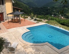 Tüm Ev/Apart Daire Your Picture Perfect Tuscan Holiday With A Private Infinity Pool (Borgo a Mozzano, İtalya)