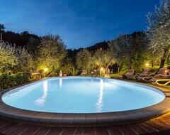 Casa rural Romantic farmhouse villa in Lucca to sleep 7 guests with private pool and wi-fi (Lucca, Ý)