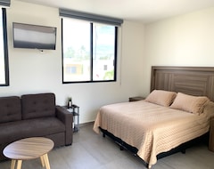 Hele huset/lejligheden New! Ample Condo- Walk To Beach! Amazing Location! Everything Walk-in Distance! (Mazatlán, Mexico)