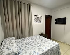 Entire House / Apartment Ap 1bedroom With Garage, Elevator, Wi-fi400mbps, Jr Catito (Brazlândia, Brazil)