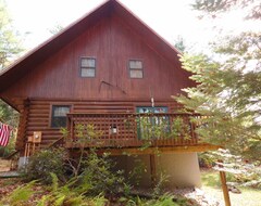 Hele huset/lejligheden Log Home In Forest Setting, With Lake Privileges @ Mountain Lakes Community (Woodsville, USA)