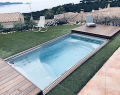 Toàn bộ căn nhà/căn hộ Superb Sunny Villa With Sea View And Heated Pool On Mont Des Oiseaux (Varacieux, Pháp)