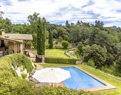 Tüm Ev/Apart Daire Catalunya Casas: Rustic Villa Buixa Up To 12 Guests, With Breathtaking Mountain Views (Sant Feliu de Buixalleu, İspanya)