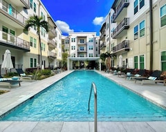 Tüm Ev/Apart Daire Elegant New 1 Bedroom / 5 Min Downtown / Hyde Park / Free Parking / Pool (Tampa, ABD)