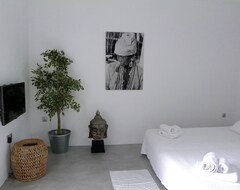 Hele huset/lejligheden Nye & renoveret - Elegant, Sunny, Quiet Studio, lige i hjertet af Mykonos (Mykonos by, Grækenland)