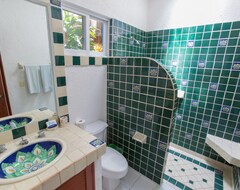 Hele huset/lejligheden Beachfront Villa With Pool & Waterfall: Gorgeous Sandy Beach, Ideal For Families (Tulum, Mexico)