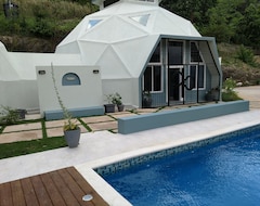 Tüm Ev/Apart Daire Villa Cupola Is An Exquisitely Designed Geodesic Dome With A Private Pool. (Runaway Bay, Jamaika)
