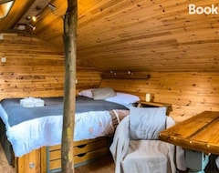 Koko talo/asunto Wooden Tiny House Glamping Cabin With Hot Tub 1 (Tuxford, Iso-Britannia)