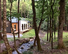 Toàn bộ căn nhà/căn hộ E Ranch Is A Modern, Creek Side, Scandinavian Barnhouse Built In 2019. (Scaly Mountain, Hoa Kỳ)