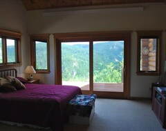 Tüm Ev/Apart Daire Beautiful Timber Ridge Cabin With Breathtaking Canyon Views (Whitewood, ABD)