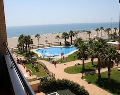 Khách sạn 1st Line Beach Terrace With Sea View Swimming Pool Next To The Sea Wifi A / A (Roquetas de Mar, Tây Ban Nha)