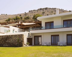 Tüm Ev/Apart Daire Lindos Destiny Luxury Villa Eos In Lindos With Private Heated Infinity Pool! (Vlicha, Yunanistan)