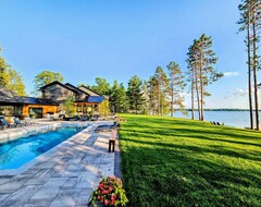 Entire House / Apartment New 22 Acre Private Resort On Balsam Lake | Clubhouse & Theatre | 75 Min To Msp (Luck, USA)
