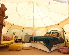 Tüm Ev/Apart Daire Enchanting Lotus Belle Tent With Hot Tub In The Heart Of The Cotswolds (Stroud, Birleşik Krallık)
