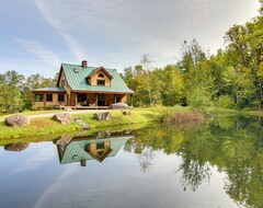 Hele huset/lejligheden New-chester Home W/pond 10 Mi To Okemo Mtn Resort (Chester, USA)