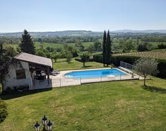 Toàn bộ căn nhà/căn hộ Clos Du Chateau - Large House With Private Pool And Valley View (Savigny-sur-Grosne, Pháp)
