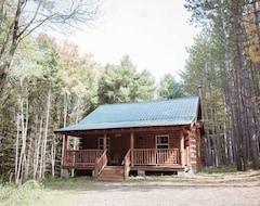 Toàn bộ căn nhà/căn hộ Secluded New Built Log Cabin! Peaceful,near Cooperstown, & Hunter Mnt Atv Trails (Hobart, Hoa Kỳ)