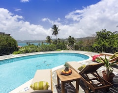 Tüm Ev/Apart Daire Marvin Villa- A Beautiful Villa On The North West Cost With Fabulous Sea Views. (Castries, Saint Lucia)