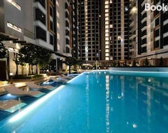 Toàn bộ căn nhà/căn hộ K Avenue Cozy Family Suites 4-6 Pax Yabiguojijichang5fenzhong (Penampang, Malaysia)