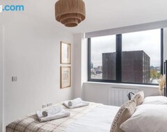 Tüm Ev/Apart Daire Bright & Spacious 1 Bed Apartment By Old Trafford (Salford, Birleşik Krallık)