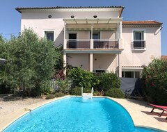 Toàn bộ căn nhà/căn hộ Family Winemaker House, Private Pool And Mediterranean Garden In Roujan (Roujan, Pháp)