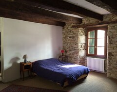 Tüm Ev/Apart Daire House Xviii Stone Billiers Center Near The Beaches, Sleeps 9 (Billiers, Fransa)