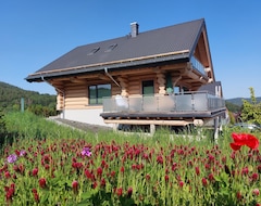 Toàn bộ căn nhà/căn hộ Canadian Log Cabins With Lake And National Park View / New Building !!! (Langweiler, Đức)
