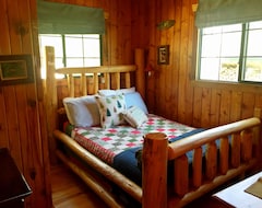 Entire House / Apartment Traverse City Area Lakefront Log Home, Free Hot Tub, Wifi, & Boats. (South Boardman, USA)