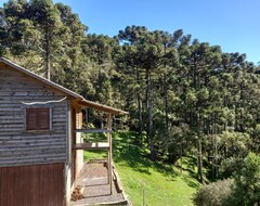 Entire House / Apartment Cabin With A Deck Overlooking The Waterfall (São José dos Ausentes, Brazil)