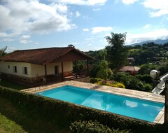 Tüm Ev/Apart Daire Five-bedroom House Overlooking Pedra Grande (Atibaia, Brezilya)
