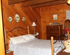 Hele huset/lejligheden Cozy 3 Bedroom Log Cabin In A Scenic Country Setting. Very Private (Deposit, USA)