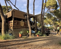 Tüm Ev/Apart Daire Vintage Prisoner Camper Ibiza (Santa Eulalia, İspanya)