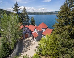 Tüm Ev/Apart Daire Lakefront Home W/pvt Dock In Coeur Dalene Area (Worley, ABD)