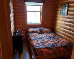 Hele huset/lejligheden Beautiful Log Cabin The “Covey” On 182 Acres Natural Paradise! (Tecumseh, USA)