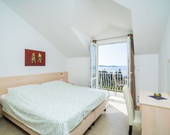 Hele huset/lejligheden Villa Samba - Standard One-bedroom Apartment With Balcony And Sea View (Župa dubrovačka, Kroatien)