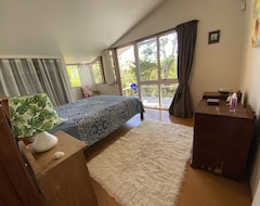 Entire House / Apartment Wistful On Waianga. Golden Hokianga. Sun Drenched Beachfront Holidays. (Omapere, New Zealand)