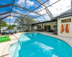 Tüm Ev/Apart Daire New! House Of Palms! Private Pool Home! Short Drive To Ami (Bradenton, ABD)
