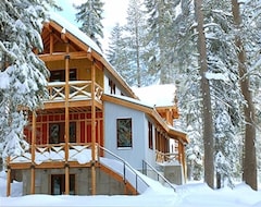Tüm Ev/Apart Daire Lodgepole Pine House An Ecologically Designed Vacation Home (Soda Springs, ABD)