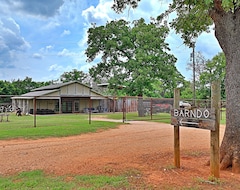 Tüm Ev/Apart Daire 4d Guest Ranch ~hill Country With 600 Animals And 3 Stocked Ponds~ (Waelder, ABD)
